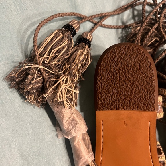 Sam Edelman size 9 lace up sandals - Picture 6 of 6